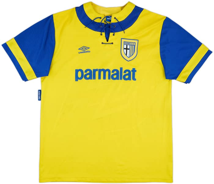 1993-94 Parma Match Issue Away Shirt #10
