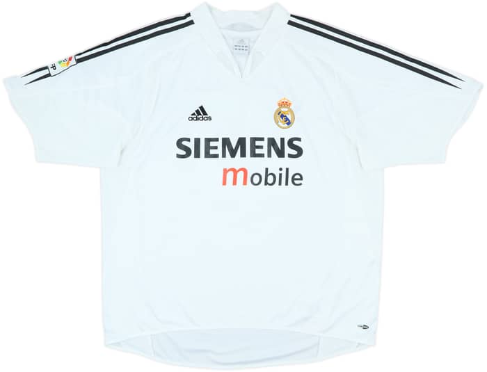 2004-05 Real Madrid Home Shirt Beckham #23 - 10/10 - (XL)