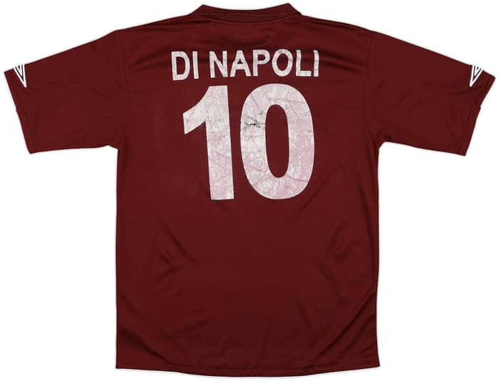 2007-08 Salernitana Home Shirt Di Napoli #10 - 6/10 - (L)