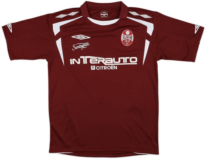 2007-08 Salernitana Home Shirt Di Napoli #10 - 6/10 - (L)