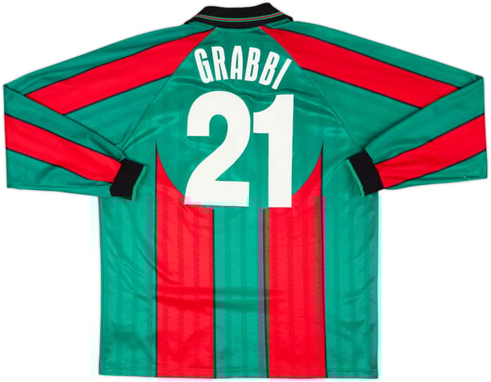 2000-01 Ternana Home L/S Shirt Grabbi #21 - 8/10 - (XXL)