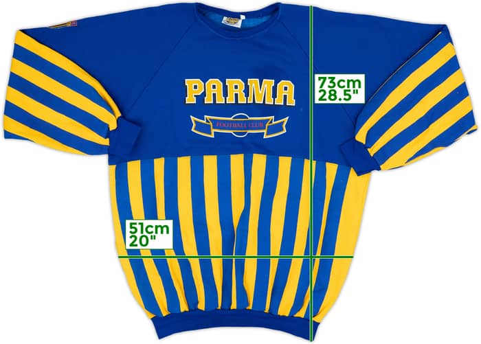 1990-91 Parma Le Felpe dei Grandi Club Sweat Top - 5/10 - (L)