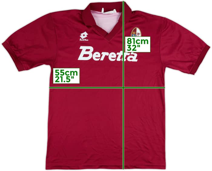 1993-94 Torino Home Shirt #2 - 6/10 - (XL)