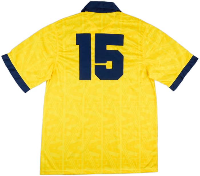 1993-94 Lazio Match Issue Signed Away Shirt #15