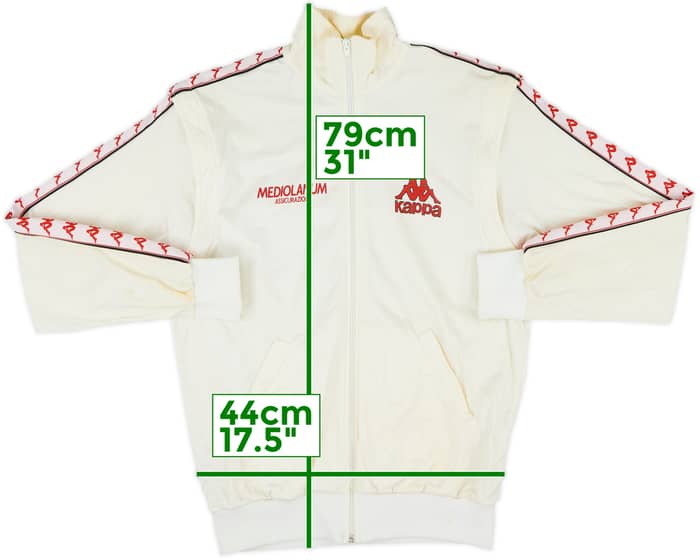 1987-88 AC Milan Kappa Track Jacket - 8/10 - (L)