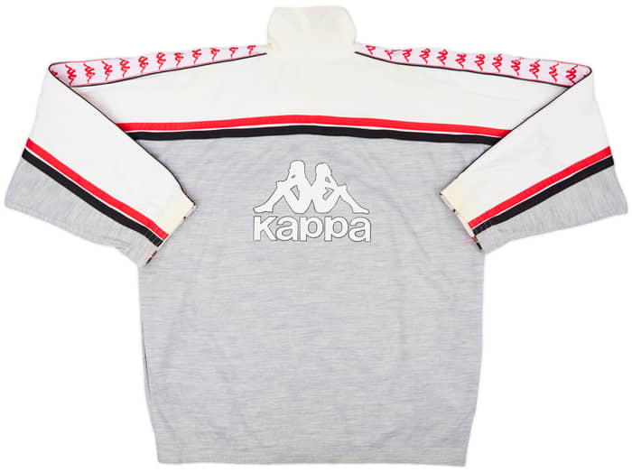 1987-88 AC Milan Kappa 1/4 Zip Track Jacket - 5/10 - (L)