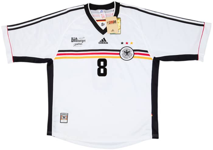 1998-00 Germany Home Shirt Matthaus #8 (XL)