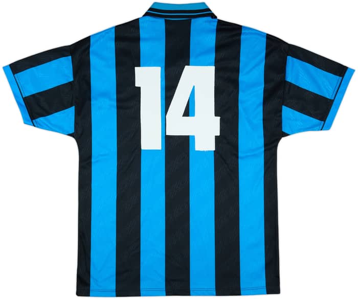 1994-95 Inter Milan Match Issue Home Shirt #14