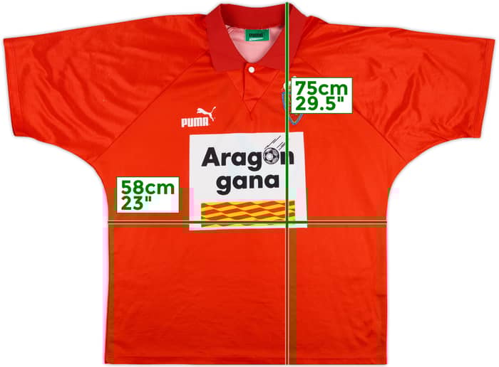 1994-95 Real Zaragoza Match Issue Away Shirt #2