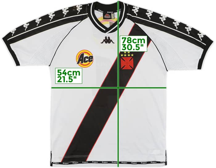 1999-00 Vasco da Gama Home Shirt #4 - 9/10 - (M)