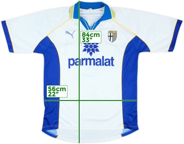 1997-98 Parma Match Issue Home Shirt #9