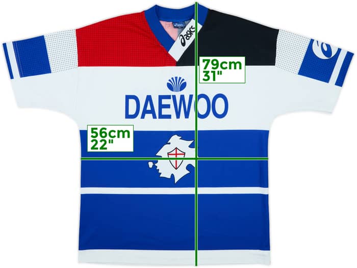 1998-99 Sampdoria Asics Training Shirt - 9/10 - (XL)