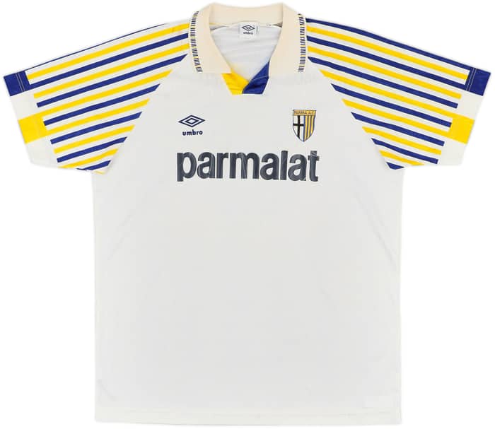 1990-91 Parma Home Shirt #8 - 7/10 - (XL)