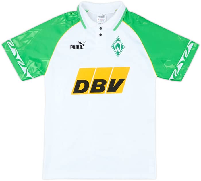 1995-96 Werder Bremen Home Shirt - 8/10 - (XS)