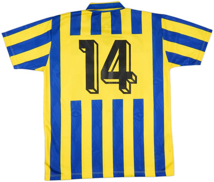 1992-94 Hellas Verona Match Issue Home Shirt #14
