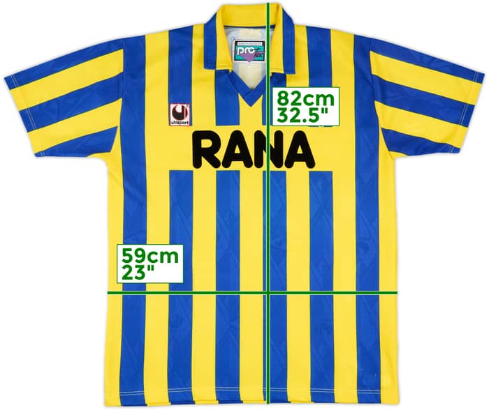 1992-94 Hellas Verona Match Issue Home Shirt #14