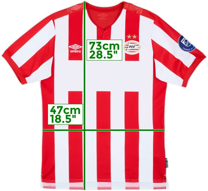 2019-20 PSV Home Shirt - 6/10 - (M)