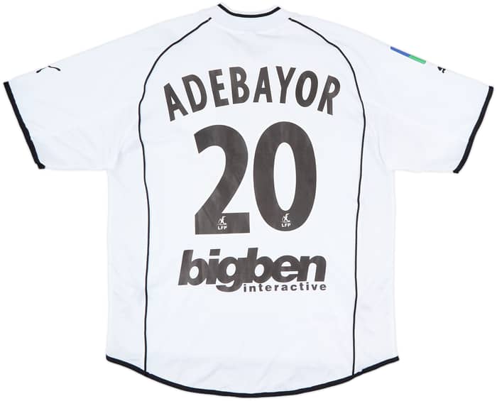 2002-03 FC Metz Away Shirt Adebayor #20 - 8/10 - (M)