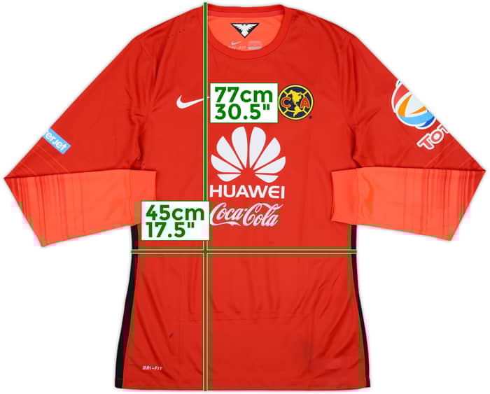 2015-16 Club America Player Issue GK Shirt - 7/10 - (M)
