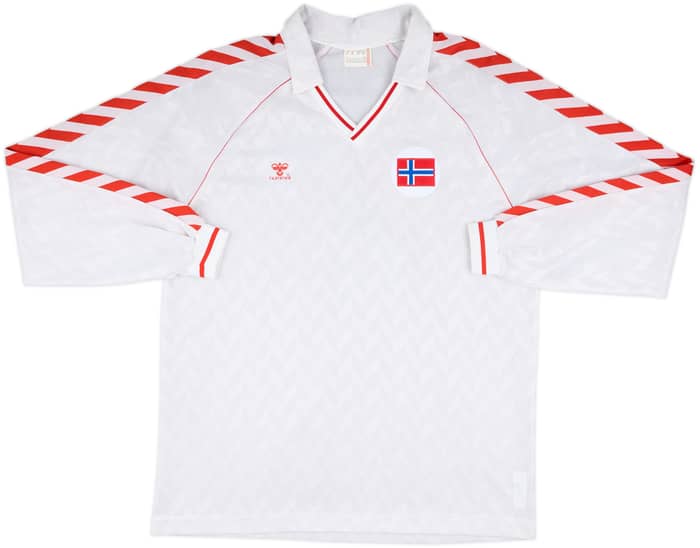 1986 Hummel Template L/S Shirt #4 (Norway) - 6/10 - (XL)
