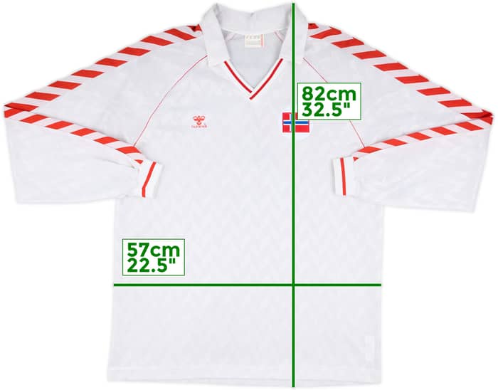 1986 Hummel Template L/S Shirt #4 (Norway) - 6/10 - (XL)