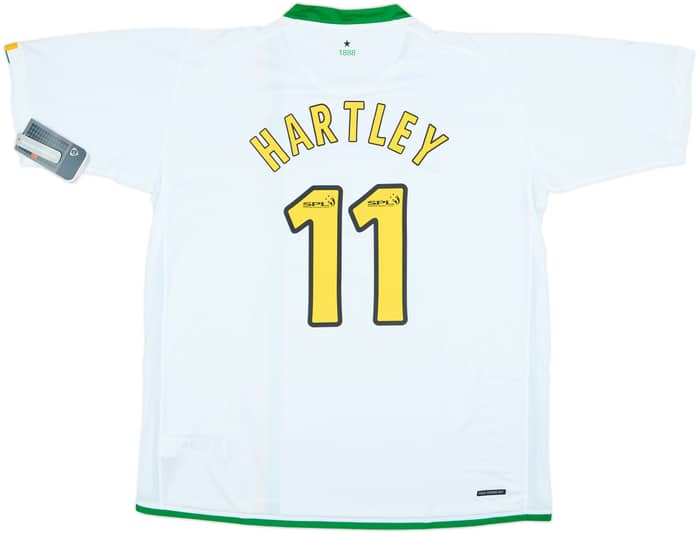2006-08 Celtic European Shirt Hartley #11 (XXL)