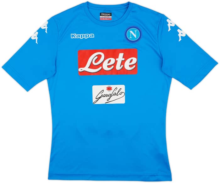 2016-17 Napoli Home Shirt - 7/10 - (L)