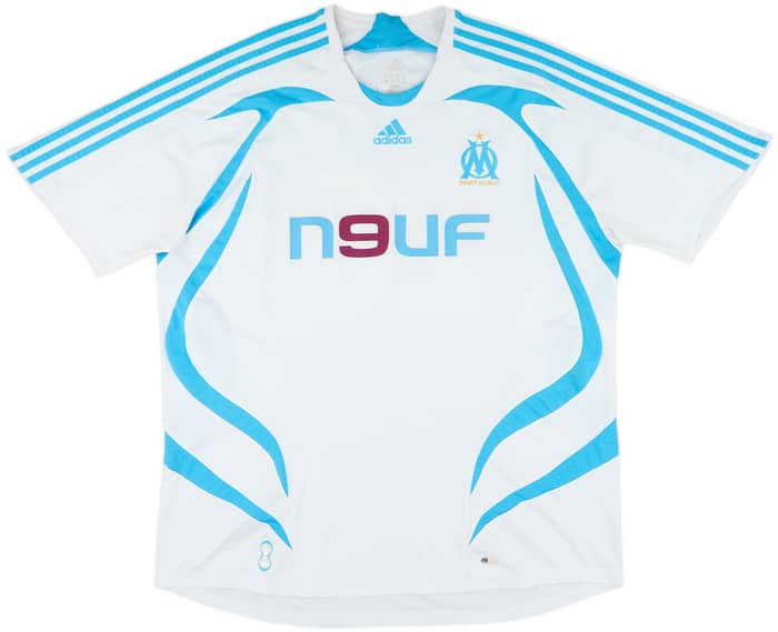 2007-08 Olympique Marseille Home Shirt Valbuena #28 - 7/10 - (3XL)