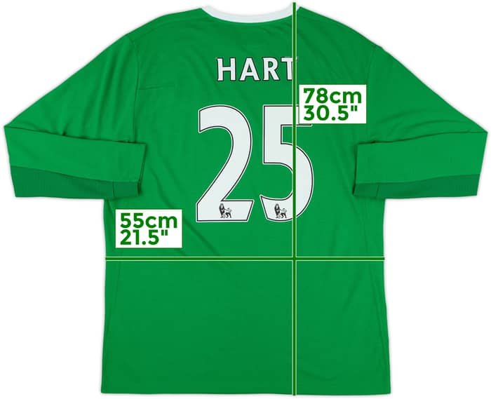 2009-10 Manchester City GK Shirt Hart #25 - 10/10 - (L)