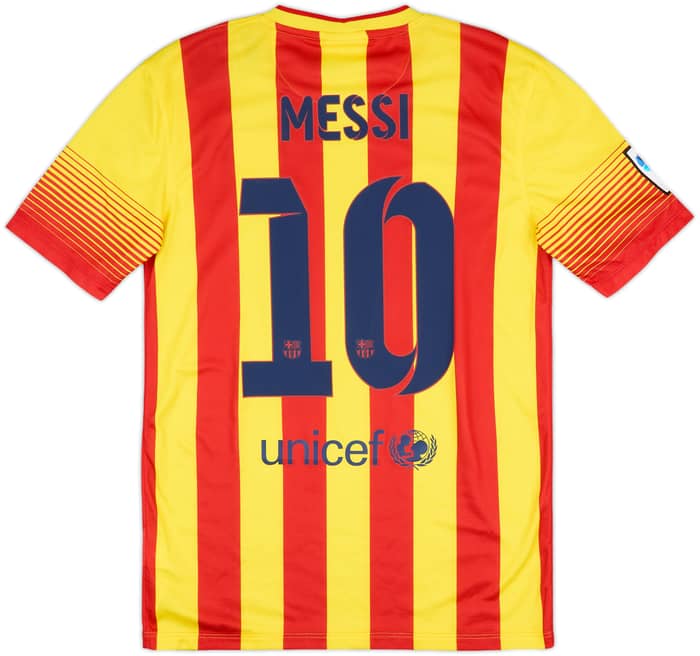 2013-15 Barcelona Away Shirt Messi #10 (S)
