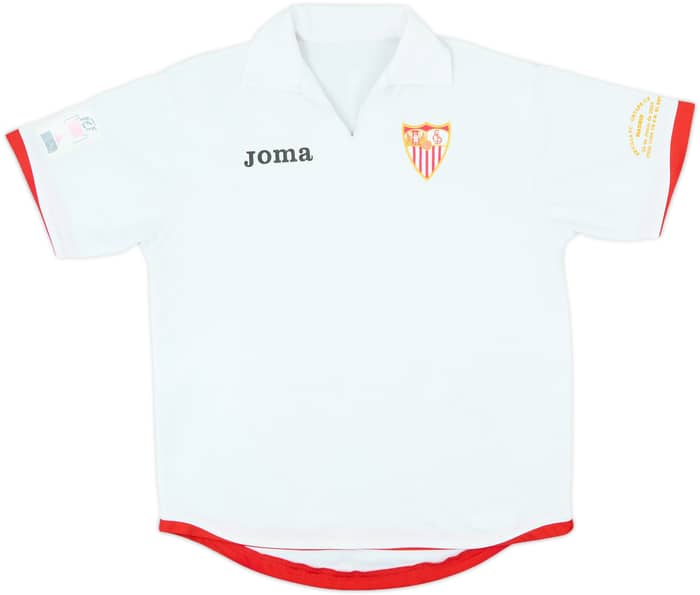 2007-08 Sevilla Cup Final Shirt - 5/10 - (L)