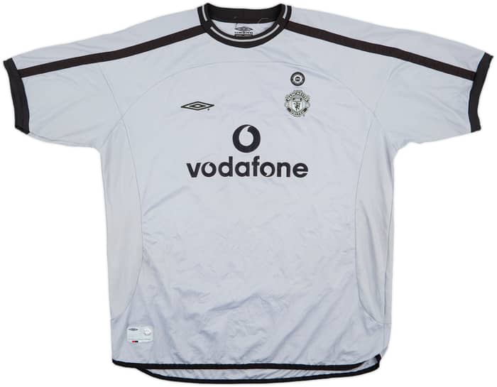 2001-02 Manchester United Centenary GK S/S Shirt Barthez #1 - 9/10 - (XXL)