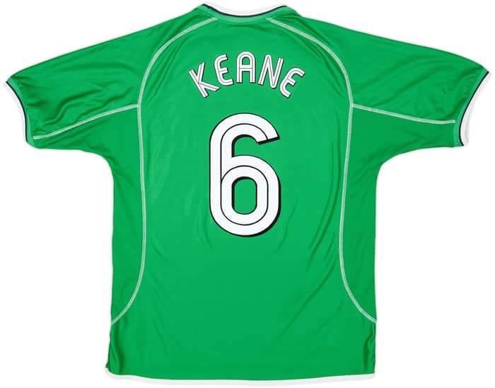 2001-03 Ireland Home Shirt Keane #6 - 9/10 - (L)