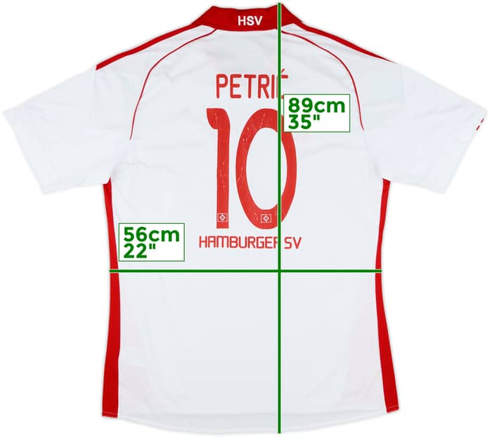 2010-11 Hamburg Home Shirt Petric #10 - 6/10 - (XL)