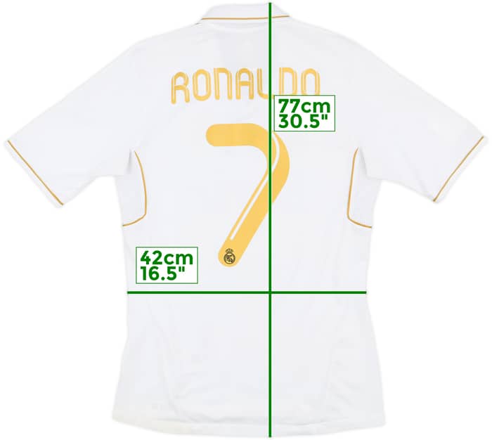 2011-12 Real Madrid Home Shirt Ronaldo #7 - 7/10 - (S)