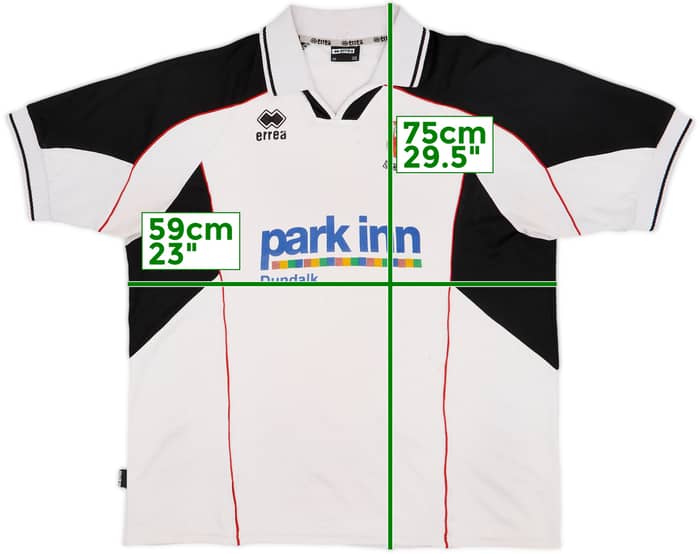 2005-06 Dundalk Home Shirt - 8/10 - (XXL)