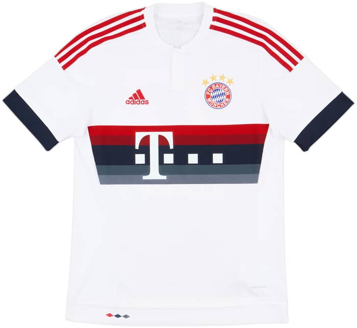 2015-16 Bayern Munich Away Shirt Alaba #27 - 7/10 - (M)