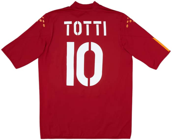 2004-05 Roma Home Shirt Totti #10 - 8/10 - (XL)