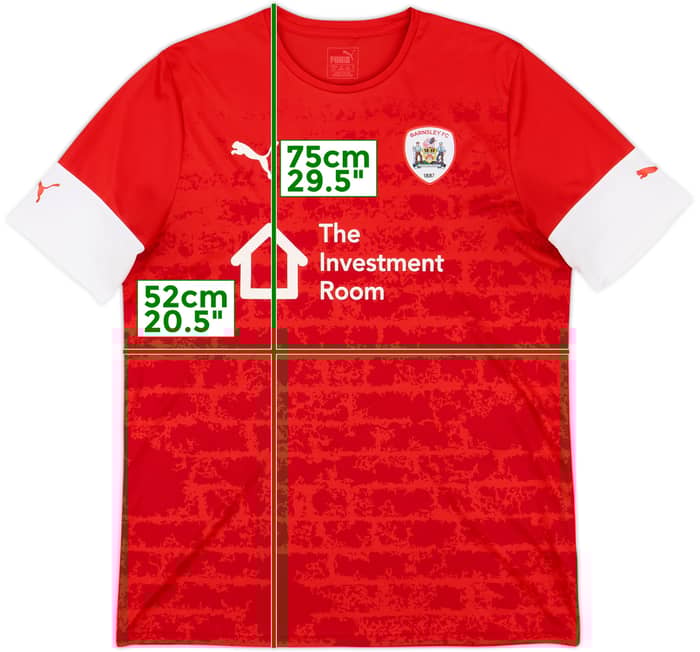 2019-20 Barnsley Home Shirt - 7/10 - (L)