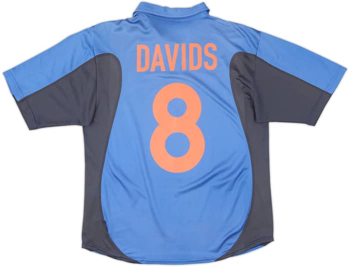 2000-02 Netherlands Away Shirt Davids #8 - 6/10 - (L)