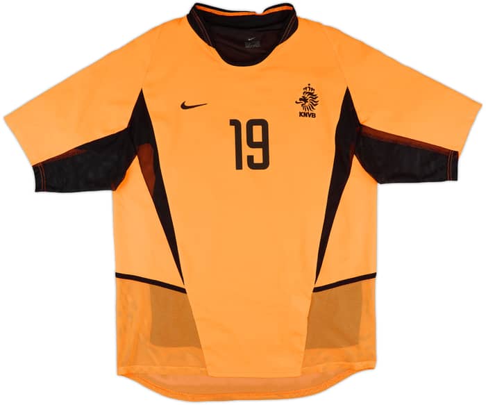 2002-04 Netherlands Player Issue Home Shirt Robben #19 - 10/10 - (M)