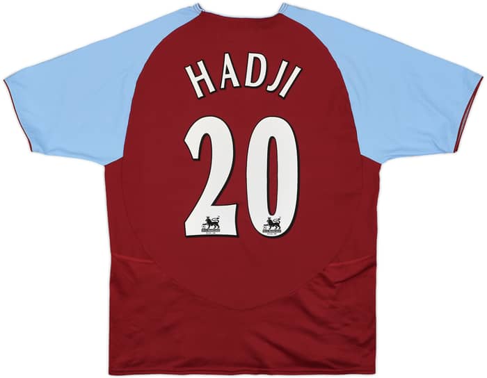 2003-04 Aston Villa Home Shirt Hadji #20 - 7/10 - (S)