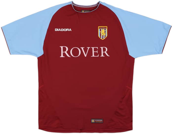 2003-04 Aston Villa Home Shirt Hadji #20 - 7/10 - (S)
