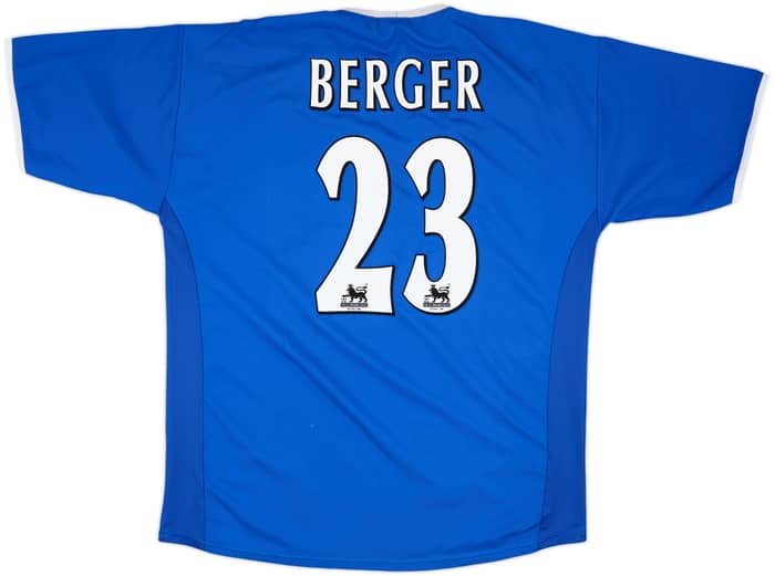 2003-05 Portsmouth Home Shirt Berger #23 - 8/10 - (M)