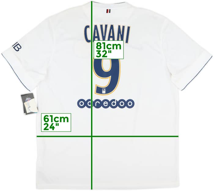 2014-15 Paris Saint-Germain Away Shirt Cavani #9 (XL)