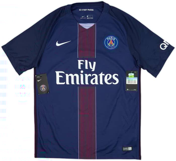 2016-17 Paris Saint-Germain Home Shirt Cavani #9 (M)