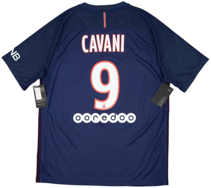 2016-17 Paris Saint-Germain Home Shirt Cavani #9 (L)