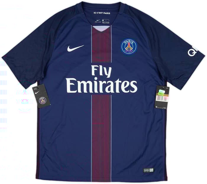 2016-17 Paris Saint-Germain Home Shirt Cavani #9 (L)