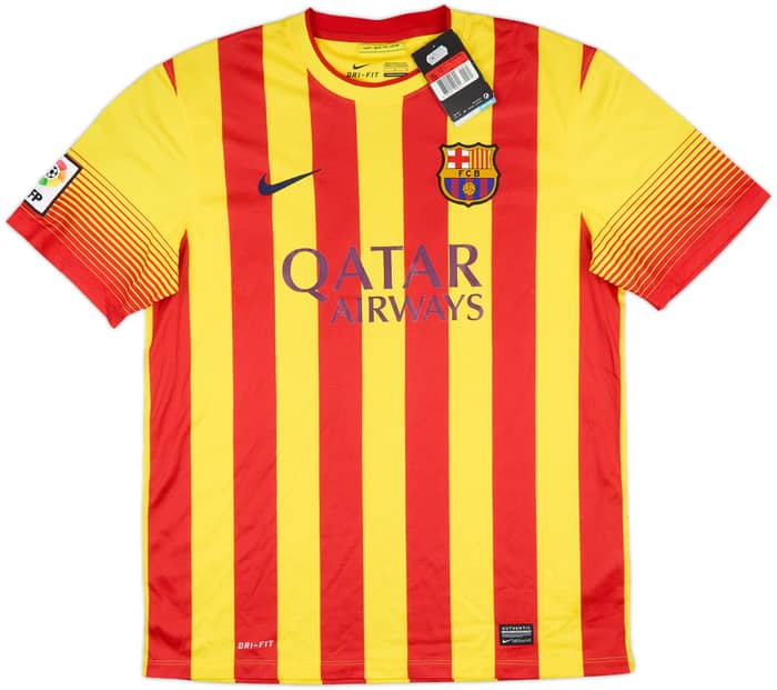 2013-15 Barcelona Away Shirt Messi #10 (L)