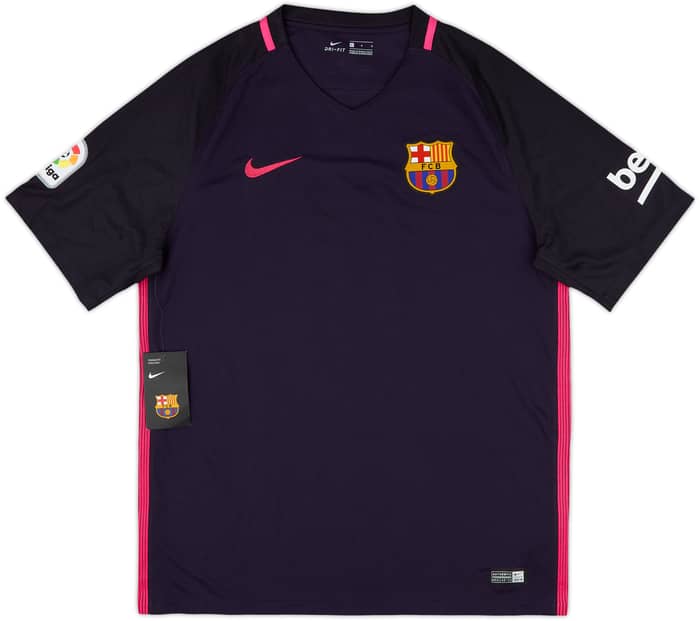 2016-17 Barcelona Away Shirt A.Iniesta #8 (L)